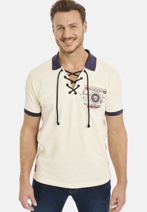 ELJAR 2PACK - Poloshirt - wollweiß oliv