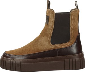 GANT SNOWMONT - Plateaustiefelette - taupe/dark brown