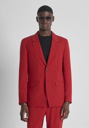 CHARLES REGULAR STRAIGHT FIT - Blazer - dark red