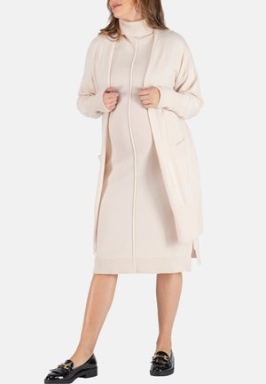 MATERNITY AND NURSING LONG  LAURIE - Cardigan - sand