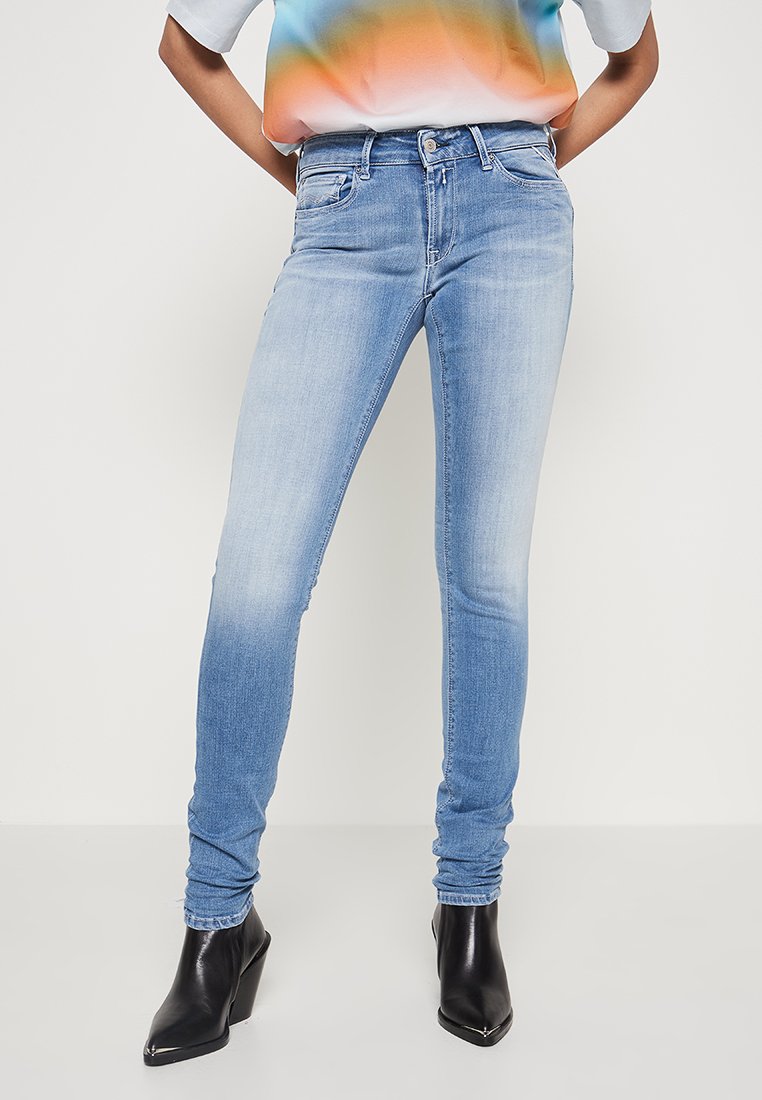 Replay Jeans Skinny Fit lichtblauw