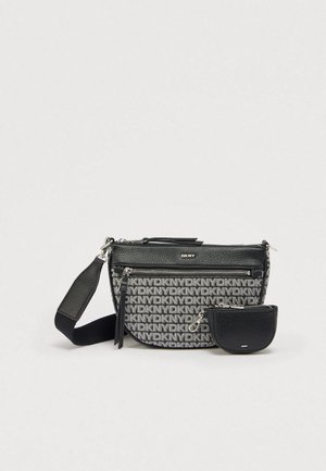 ZOIE CREST CROSSBODY - Torba čez telo - black