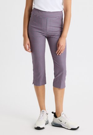 Pantaloncini 3/4 - minicheck pink