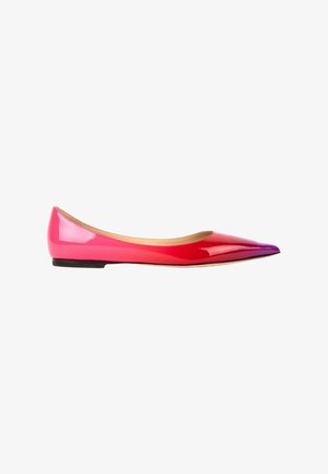 Jimmy Choo, Ballerines - red pink purple