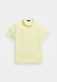 CUSTOM SLIM MINERAL-DYED POLO SHIRT - Polo - lime