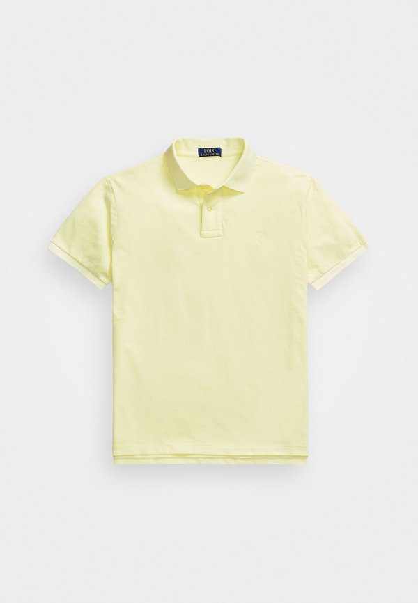 CUSTOM SLIM MINERAL-DYED POLO SHIRT - Polo shirt - lime2