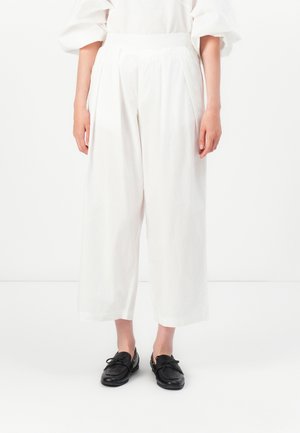 ARIEL TROUSERS - Pantaloni - white