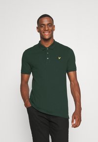 Lyle & Scott - PLAIN  - Polokošeľa - dark green Miniatúrny obrázok 1