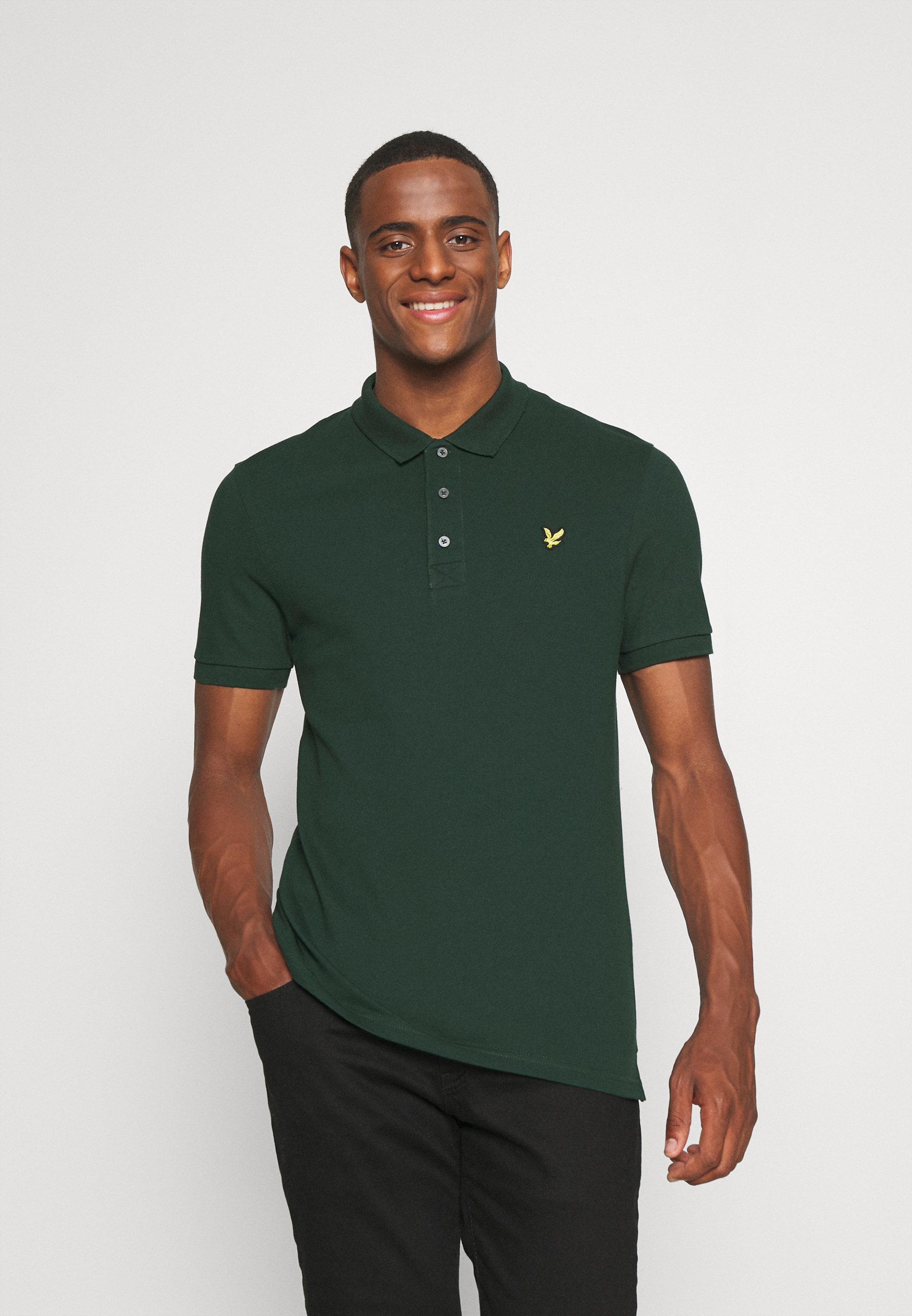 Lyle Scott Polo shirt dark green Zalando