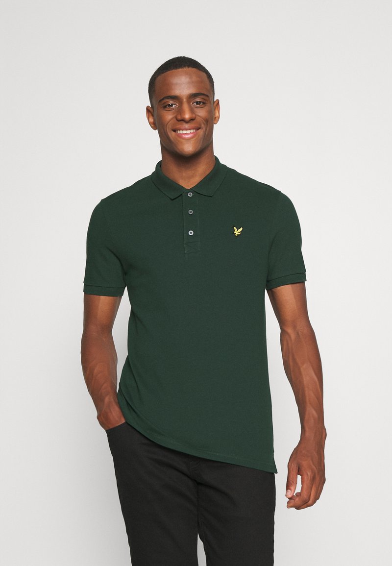 Lyle & Scott - PLAIN  - Polokošeľa - dark green, Zväčšiť