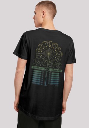 HARRY POTTER WINGARDIUM LEVIOSA SPELLS CHARMS - T-Shirt print - black