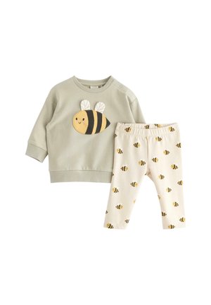 SET SPRING BUG - Pajkice – hlače - light dusty aqua