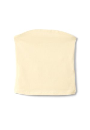UTOPJA, PASTEL YELLOW TUBE TOP - Top - light yellow