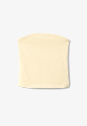 UTOPJA, PASTEL YELLOW TUBE TOP - Top - light yellow