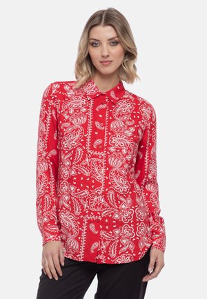 Camomilla Italia Chemisier - rosso bianco