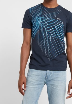T-Shirt print - dark blue