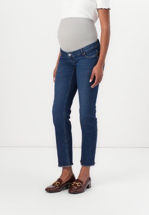 Slim fit -farkut - dark-blue denim