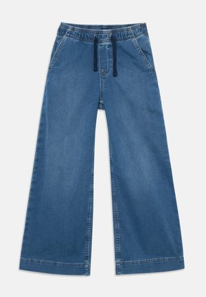 KIDS HIGH RISE PULL ON WIDE LEG GIRLS - Džínsy voľného strihu - dark wash indigo