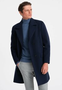 Ombre Krátký kabát - navy blue