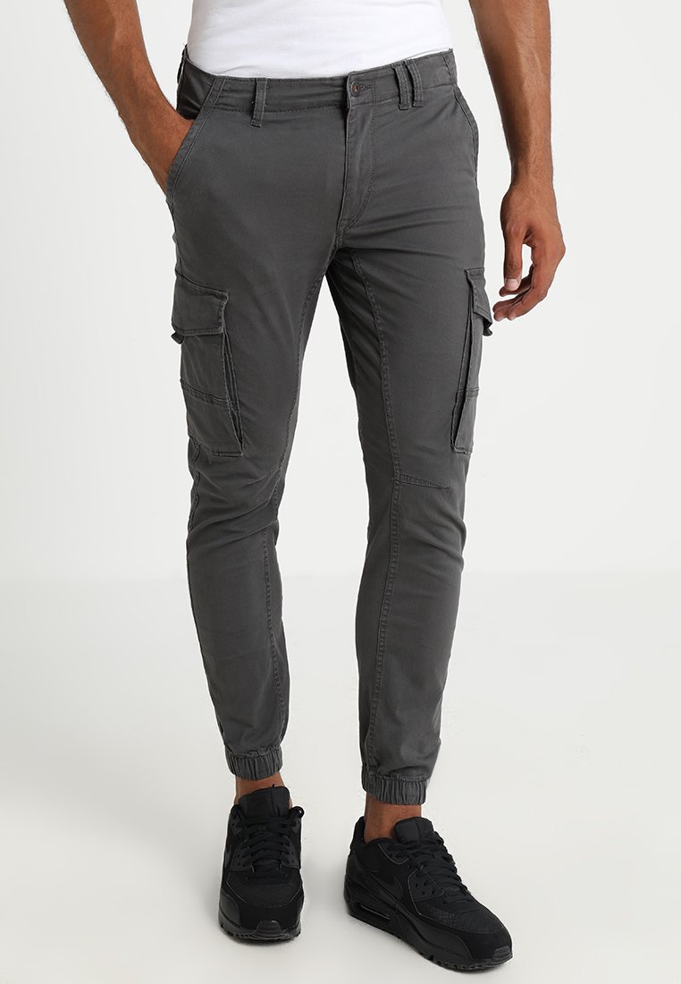 Jack & Jones JJIPAUL JJFLAKE Cargo trousers asphalt/dark grey
