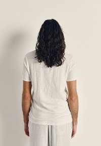American Vintage HOMME BYSAPICK - Paprasti marškinėliai - blanc