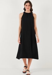 LELA REGULAR FIT - Day dress - black