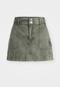 ROLL WITH IT - Denimnederdele - agave green