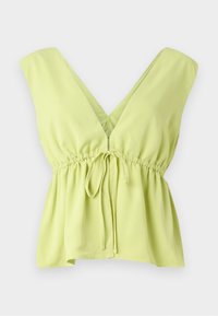 BARE BACH PLUNGE TIE FRONT - Bluse - green