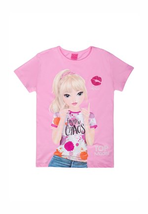 T-shirt con stampa - pink frosting