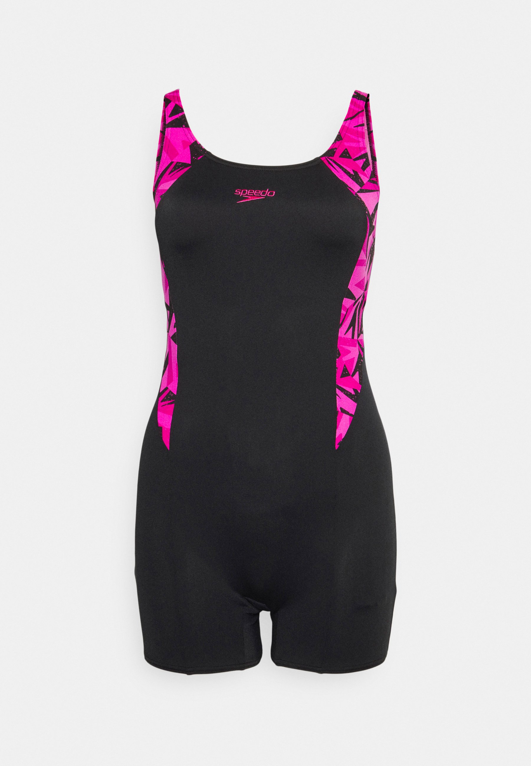 Speedo - HYPERBOOM - Badedrakt - hyper black/electric pink/ecstatic