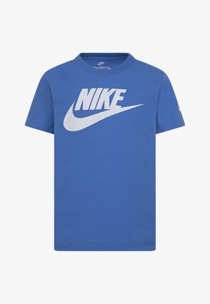 FUTURA EVERGREEN TEE UNISEX - Nyomott mintás póló - blue beyond
