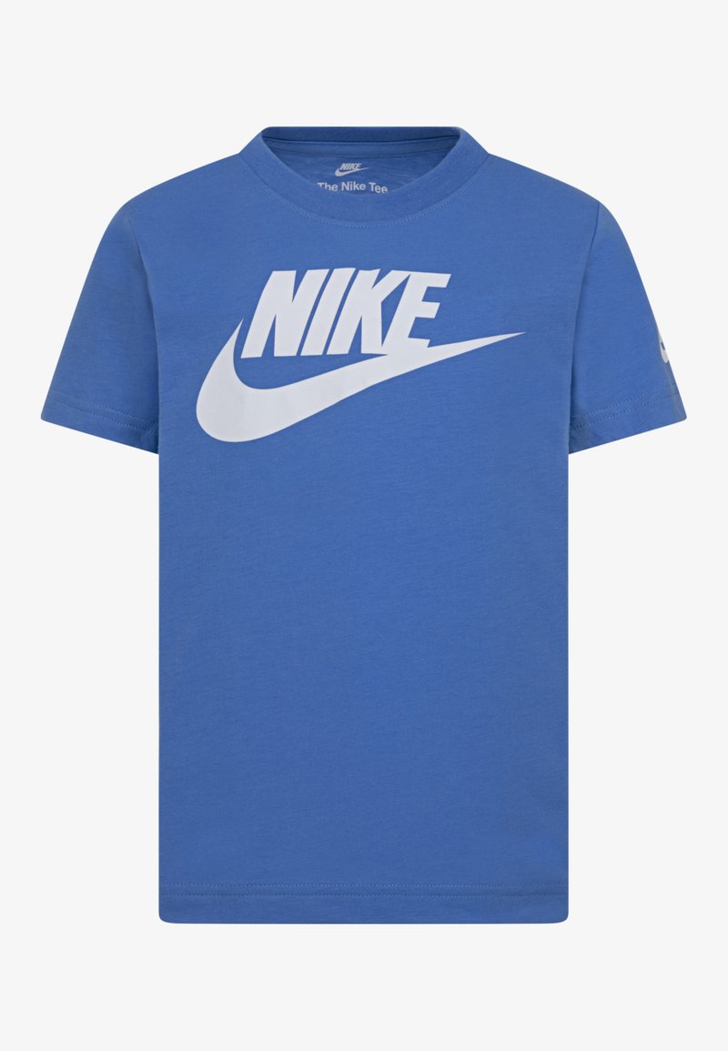 Nike Sportswear - FUTURA EVERGREEN TEE UNISEX - Potiskana majica - blue beyond, Povečajte