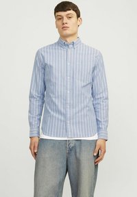 Jack & Jones PREMIUM JPRBLUBROOK OXFORD  NOOS - Vapaa-ajan kauluspaita - night sky