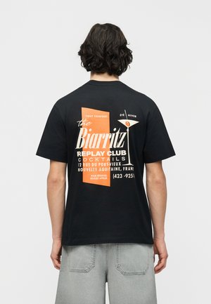 Tricou cu imprimeu - black