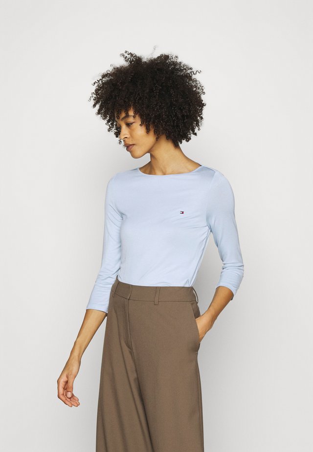 BOAT NECK TEE 3/4 - Langarmshirt - breezy blue