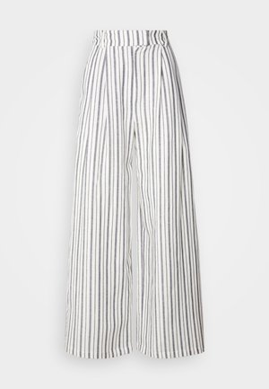 Anna Field LINEN BLEND - Stoffhose - off white