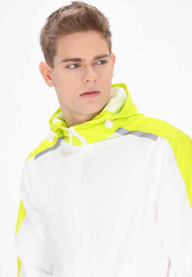 Mo Summer jacket weiss limette/white denim Zalando