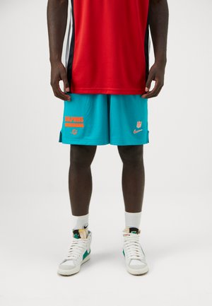 NFL MIAMI DOLPHINS DRI FIT SHORT - Vereinsmannschaften - turbo green/brilliant orange