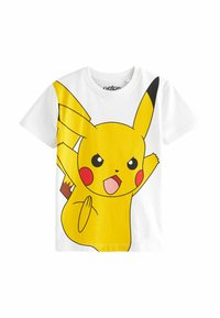 Next - POKÉMON GAMING LICENSE - T-shirt con stampa - white Immagine in miniatura 1