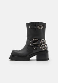 STUBBORN - Bottines à plateau - black