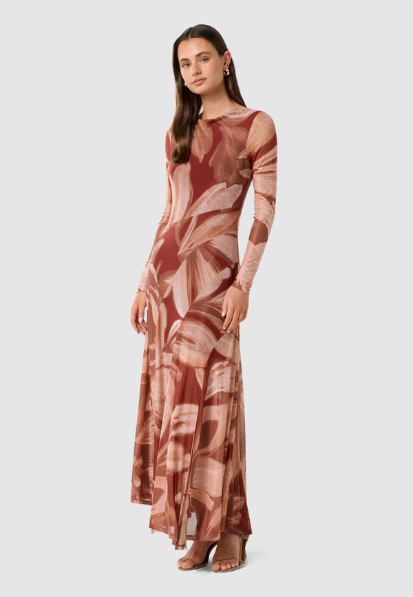 TAMMY MIDI - Cocktail dress / Party dress - rust carissa2