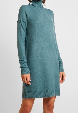 Gebreide jurk - teal