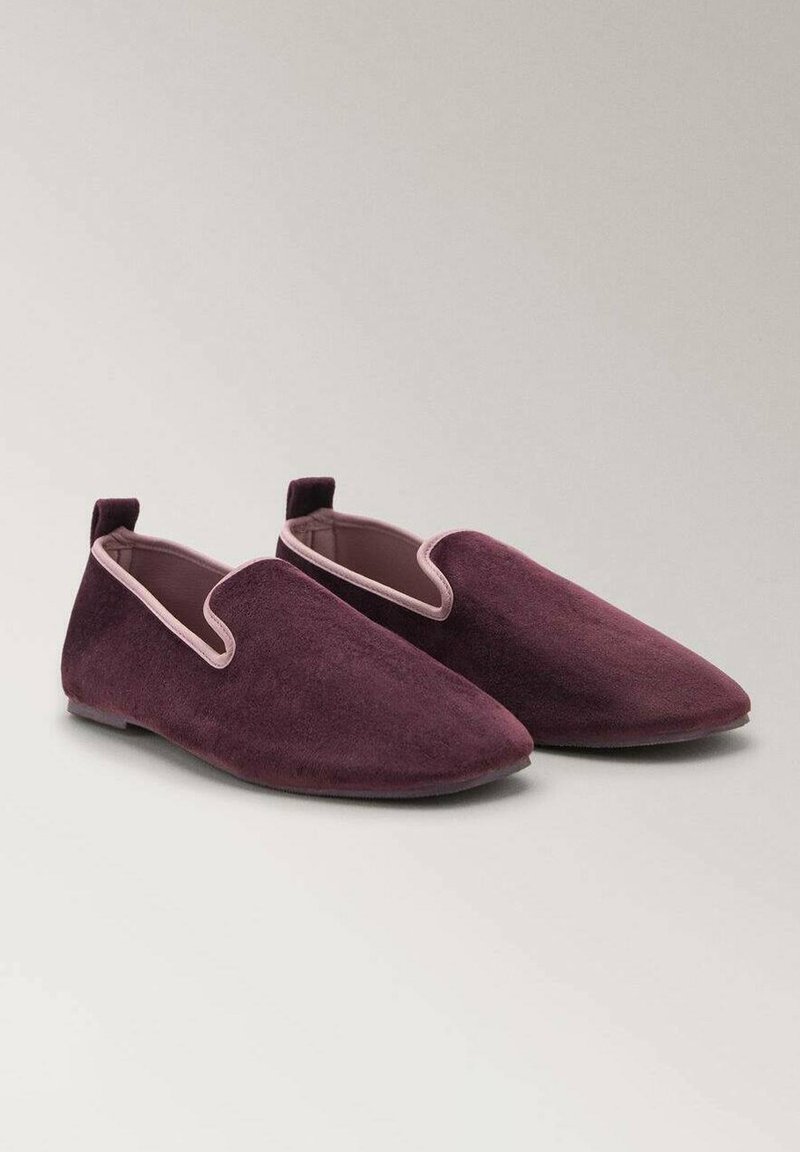 Mango Scarpe senza lacci berry/mirtillo