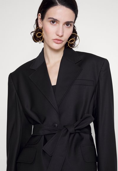 Materiel MENSWEAR BELTED - Žakete - black