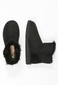 UGG MINI BAILEY BUTTON BLING - Stivaletti - black