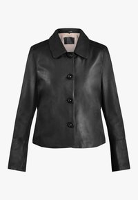 LESLIE - Veste en cuir - black
