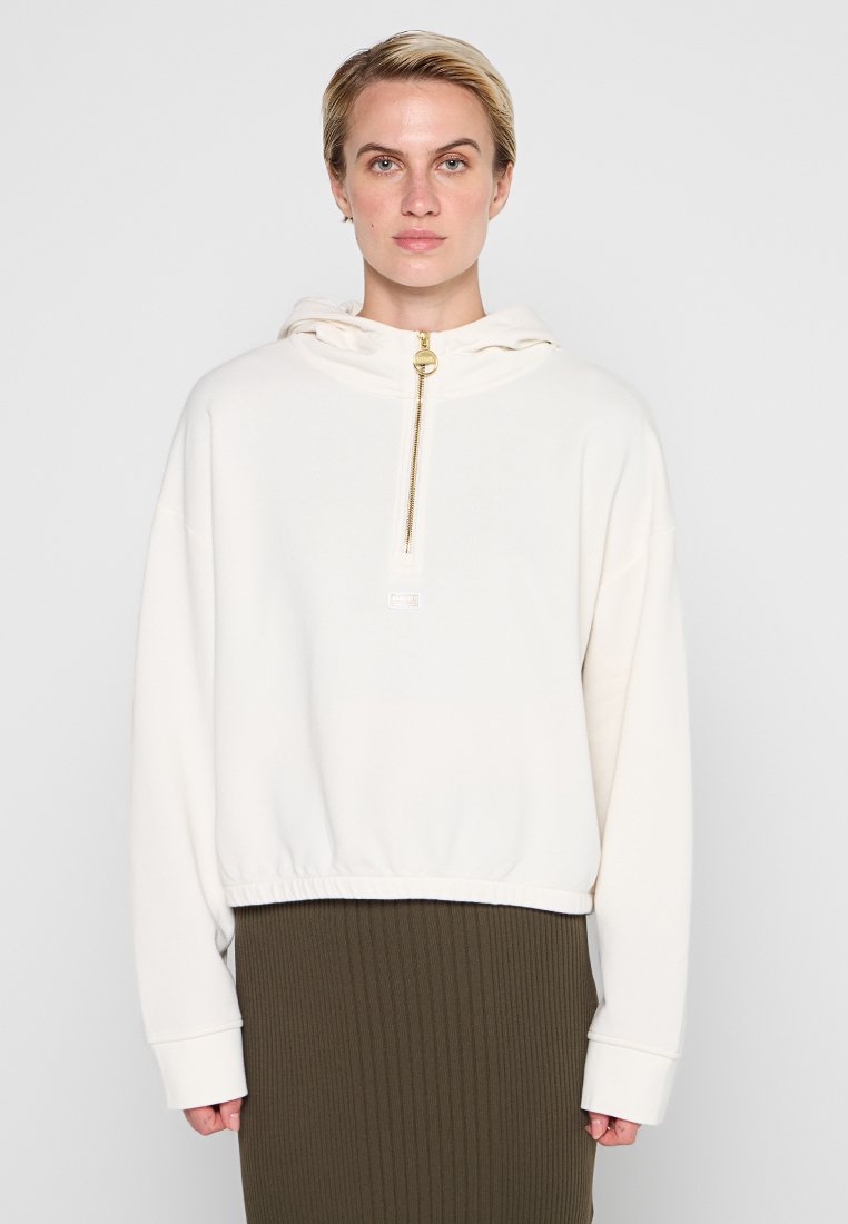 Barbour International Hoodie crème