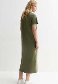 New Look SPLIT HEM MIDAXI - Maxiklänning - khaki
