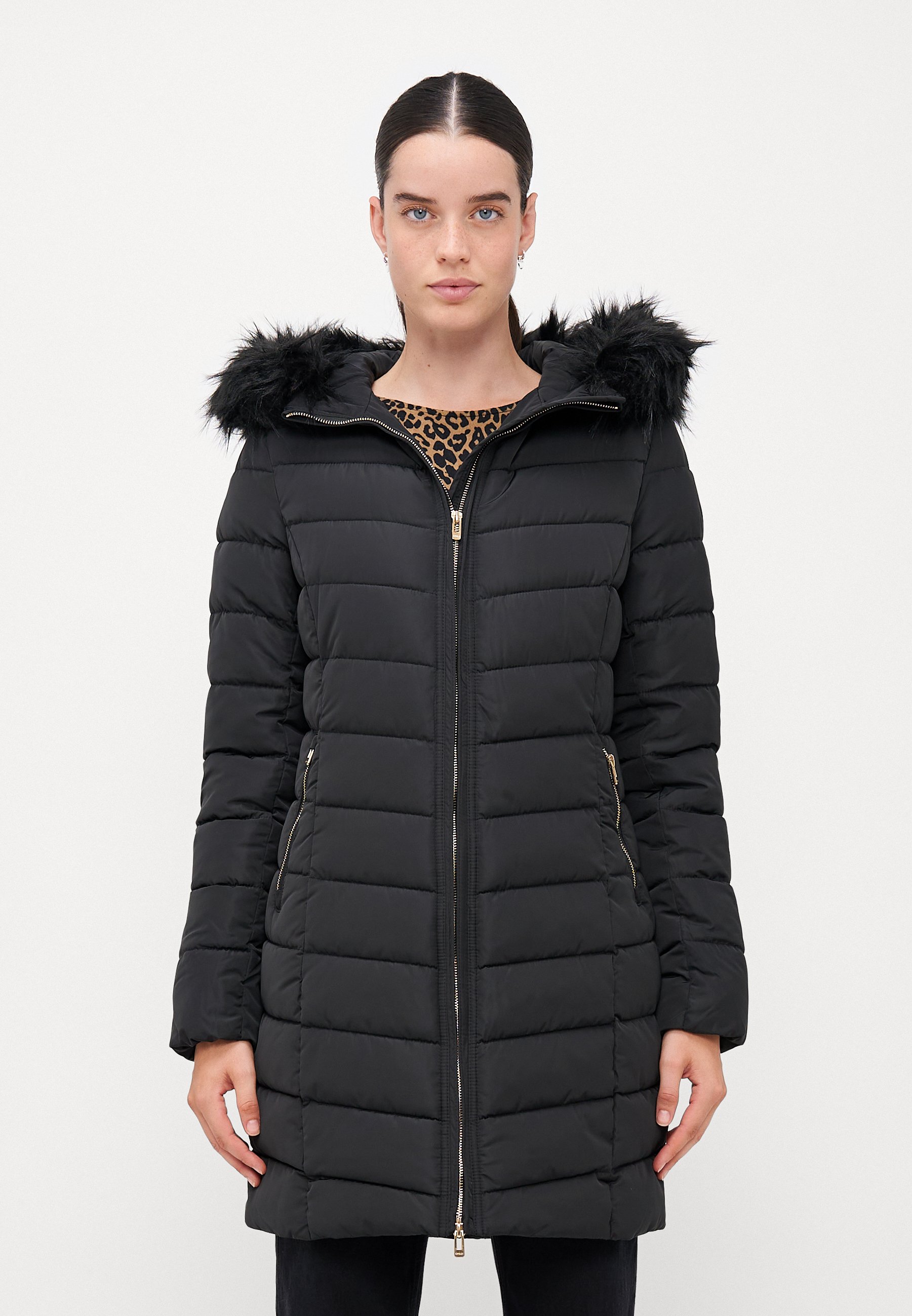 ONLY Piumino Lungo ONLNEWELLAN - Cappotto Trapuntato Invernale Con Cappuccio, Fodera E Imbottitura In 100% Poliestere Riciclato