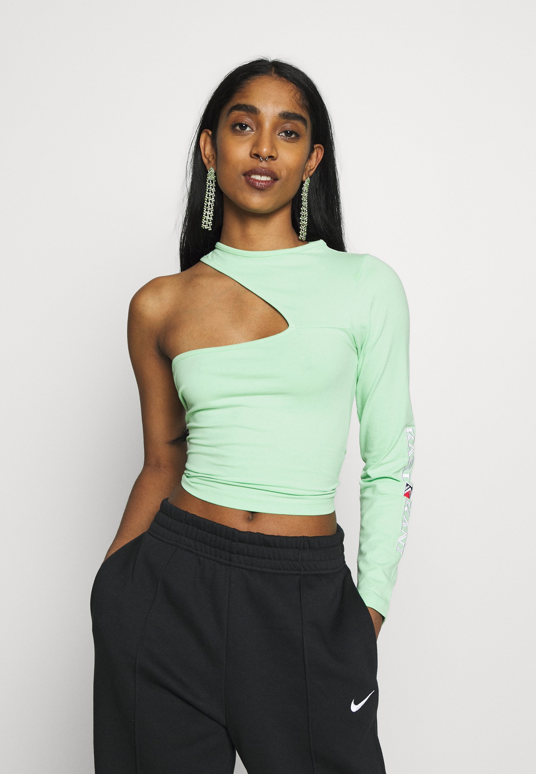 one shoulder top zalando